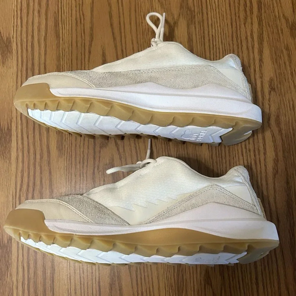 Sorel ONA 718 Men’s Suede Sneakers Size 11 Style NM4800-125 white & taupe - Picture 6 of 9